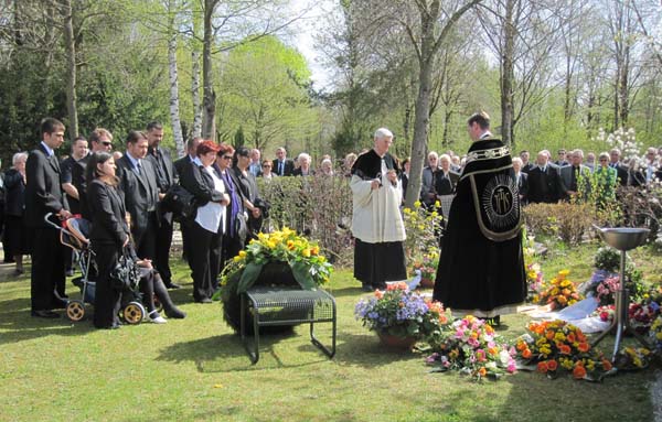 Beerdigung Hermann Sickinger